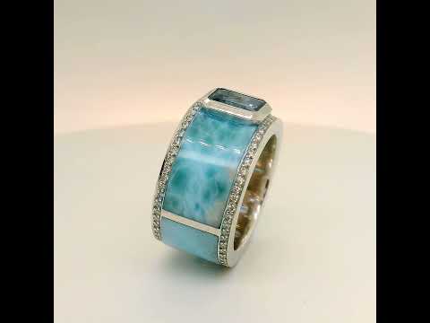ring-stehend-drehend-larimar-hellblau-Edelstein-aquamarin-weissgold-brillanten-juwelier-risch