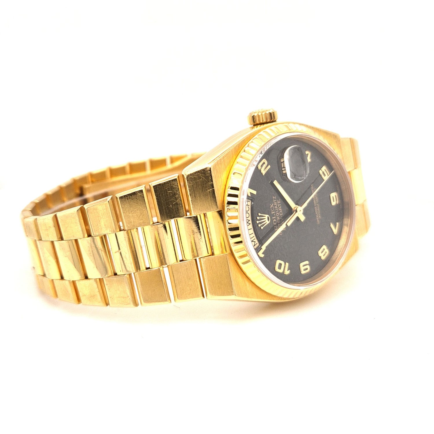 rolex-day-date-herrenuhr-gold-18k-quarz-vintage-gelegenheit-juwelier risch