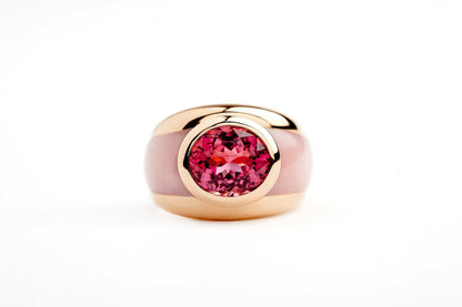 Pink Turmalin Ring
