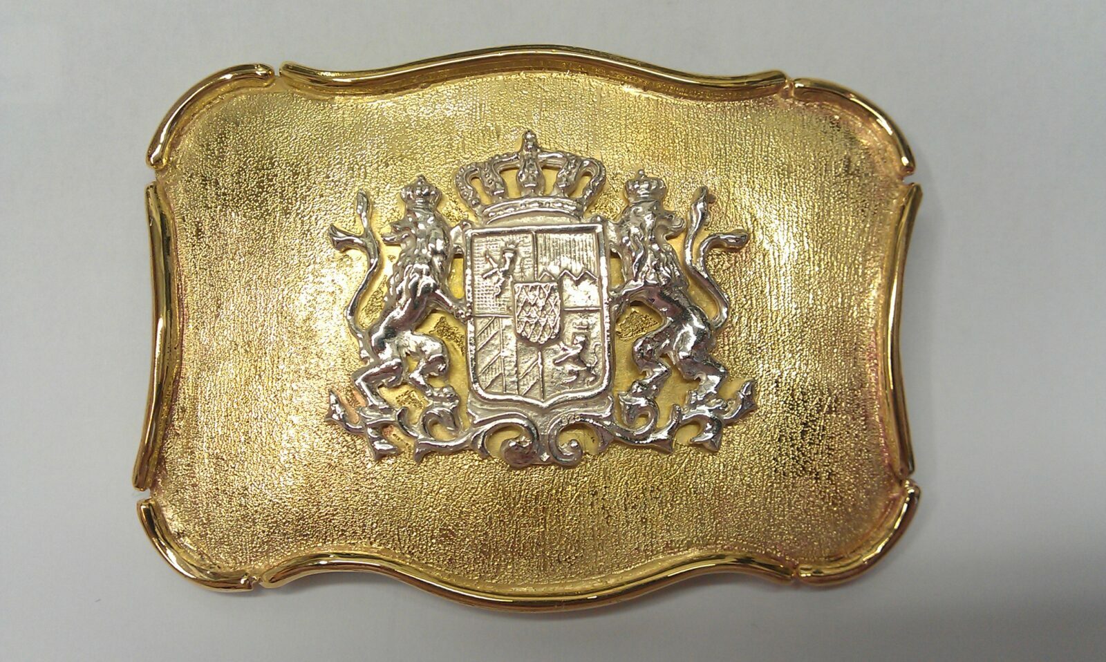 guertelschliesse-messing-mit silber-bayrisches wappen-juwelier-risch