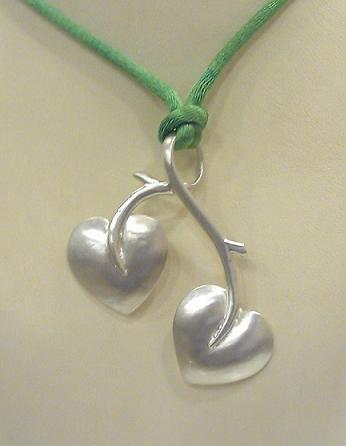 seelaub-silber-auf seidenband-juwelier-risch